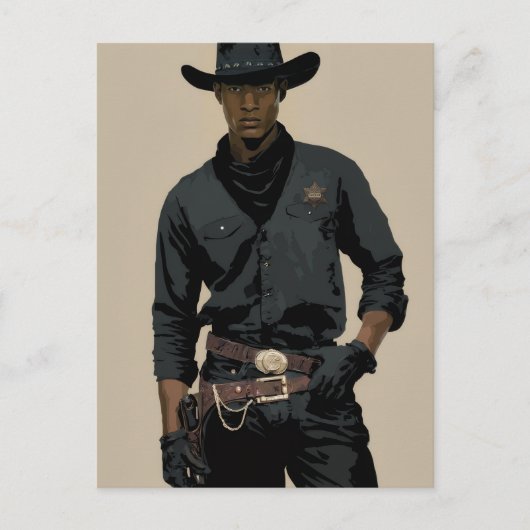 COWBOY SWAG #4 POSTKARTE (Vorderseite)