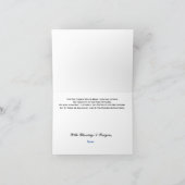 Cowboy Sympathy Card Karte (Innenseite)