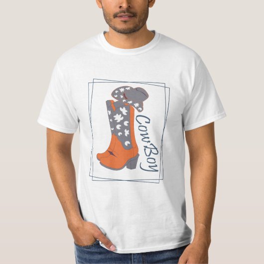 Cowboy T-Shirt (Vorderseite)
