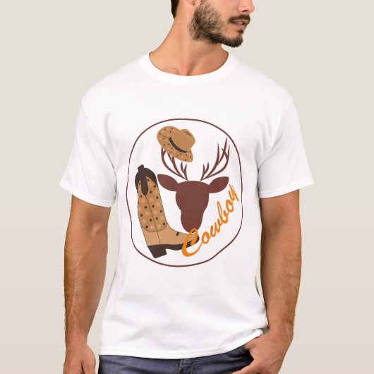 Cowboy T-Shirt (Vorderseite)