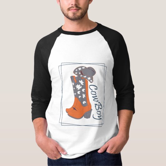 Cowboy T-Shirt (Vorderseite)