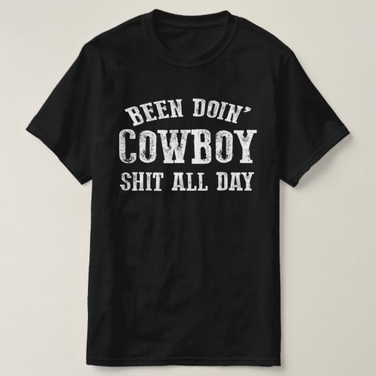 Cowboy T-Shirt (Design vorne)