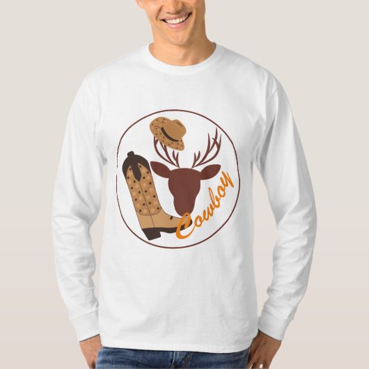 Cowboy T-Shirt (Vorderseite)