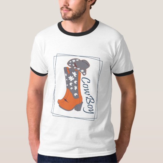 Cowboy T-Shirt (Vorderseite)