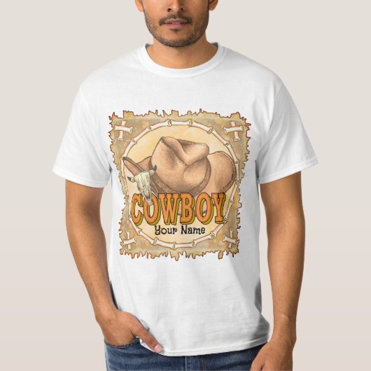 Cowboy T-Shirt (Vorderseite)