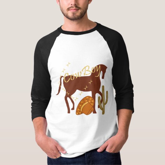 Cowboy T-Shirt (Vorderseite)