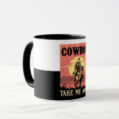 Cowboy Tasse (Vorderseite Links)