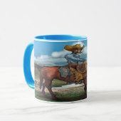 Cowboy Tasse (Vorderseite Links)