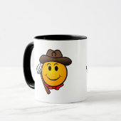 Cowboy Tasse (Vorderseite Links)