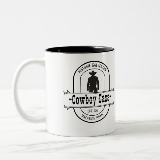 Cowboy-Tasse Zweifarbige Tasse (Links)