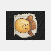 Cowboy Tato Kostüm mit Western-Hut für Jungen und Fleecedecke (Vorderseite (Horizontal))