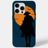 Cowboy Theme Case-Mate iPhone Hülle (Rückseite)