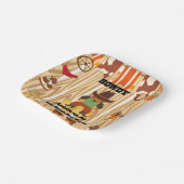 Cowboy Themed Geburtstag Pappteller (Gewinkelt)