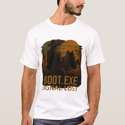 Cowboy-themed T-shirt (Vorderseite)