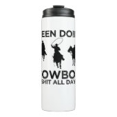 Cowboy Thermosbecher (Vorderseite)