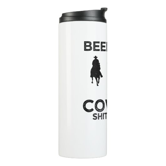 Cowboy Thermosbecher (Nach links gedreht)