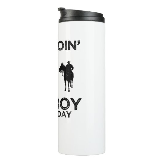 Cowboy Thermosbecher (Nach rechts gedreht)