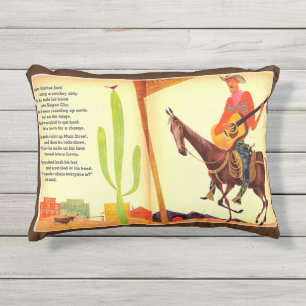 Cowboy Times Kissen Für Draußen