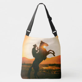 Cowboy Tote Bag Tragetaschen Mit Langen Trägern