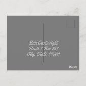 Cowboy Tragen von Chaps Vintag Postkarte (Rückseite)