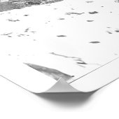 Cowboy trennte sich von seiner Herde. Poster (Ecke)