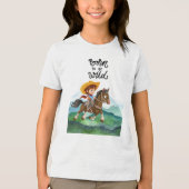 Cowboy Tri-Blend Shirt (Vorderseite)