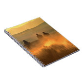 Cowboy-Trio: Berglandschaft. Notizblock (Rechte Seite)