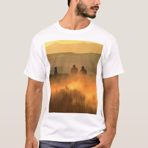 Cowboy-Trio: Berglandschaft. T-Shirt