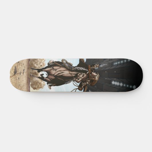 Cowboy-u. Außerirdische-Skate-Plattform Skateboard (Horizontal)