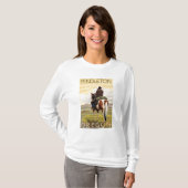 Cowboy u. Pferd - Pendleton, Oregon T-Shirt (Vorne ganz)