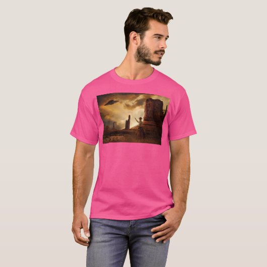 Cowboy Ufo T-Shirt (Vorne ganz)