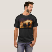 Cowboy und Cowgirl Geschenk Sutff T-Shirt (Vorne ganz)