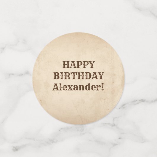 Cowboy und Cowgirl Theme Party Konfetti (Klein Vorderseite)