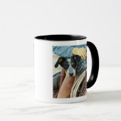 Cowboy und Hund auf Pferd Tasse (VorderseiteRechts)