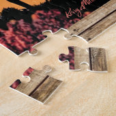 Cowboy und Longhorn Steer Jigsaw Puzzle (Seite)