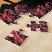 Cowboy und Longhorn Steer Puzzle (Seite)