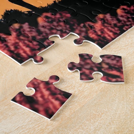 Cowboy und Longhorn Steer Puzzle (Seite)