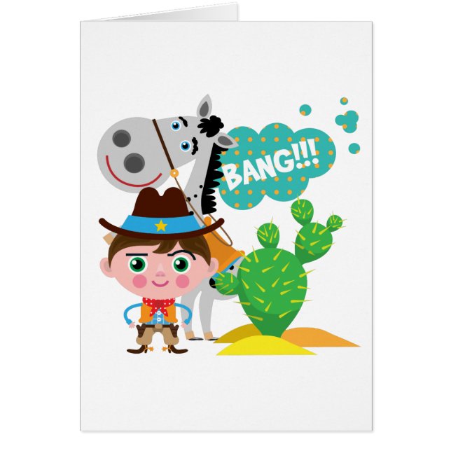 Cowboy und Pferd (Vorne)