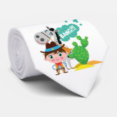 Cowboy und Pferd Krawatte (Gerollt)