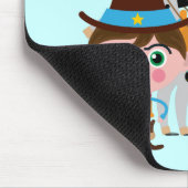 Cowboy und Pferd Mousepad (Ecke)