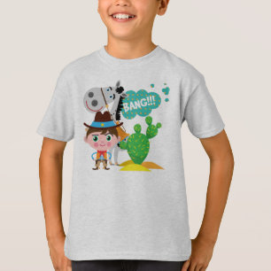 Cowboy und Pferd T-Shirt
