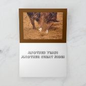 Cowboy und Pferdepass Karte (Innenseite)