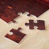Cowboy und Reitstall Kunst - Western Puzzle (Seite)