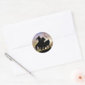 Cowboy und Steer Stickers (Umschlag)