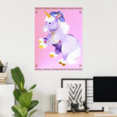 Cowboy Unicorn Poster (Heimbüro)