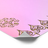 Cowboy Unicorn Poster (Ecke)