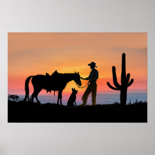 COWBOY-UNTERNEHMEN POSTER