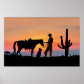 COWBOY-UNTERNEHMEN POSTER (Vorne)