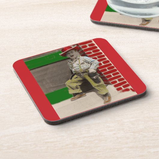 Cowboy Untersetzer (Linke Seite)