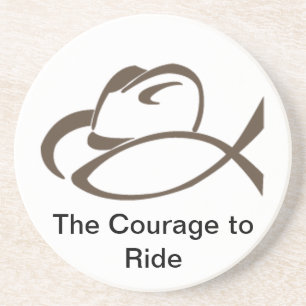 Cowboy-Untersetzer Sandstein Untersetzer